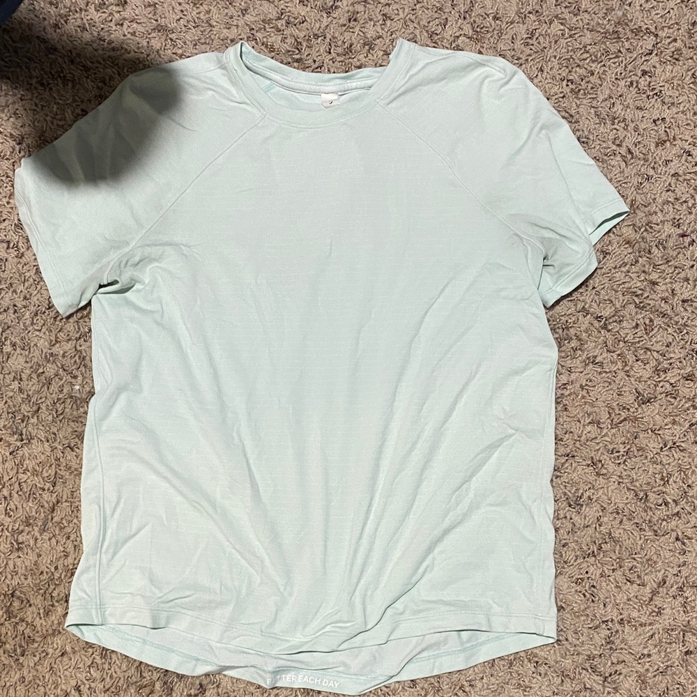 lululemon athletica Short Sleeve workout Tee - Light Mint 6